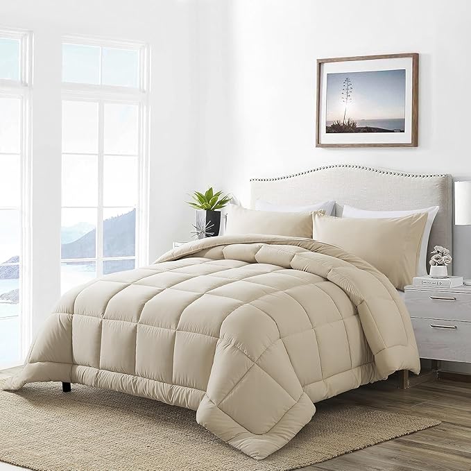 DOWNCOOL Queen Comforter Set -All Season Bedding Comforters Sets - Image 2