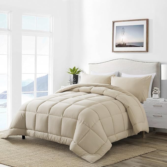 DOWNCOOL Twin Comforter Set -All Season Bedding Comforters Sets - Image 2