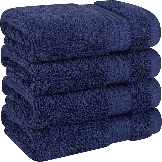 Cotton Paradise 100% Cotton Turkish Washcloth Set - Image 3