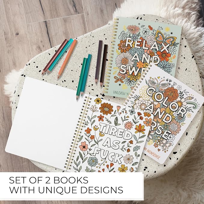 Beautiful Coloring Book Set of 2 - Image 2