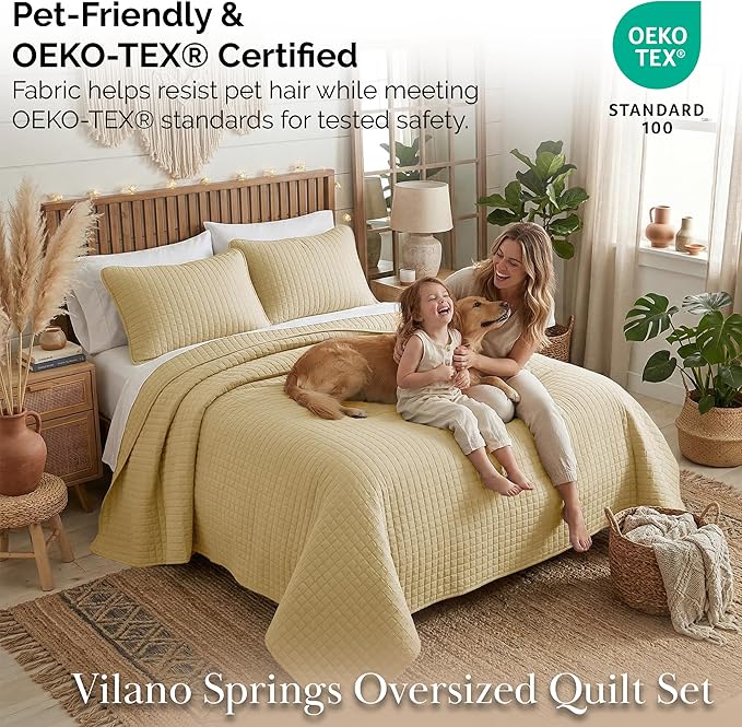 Southshore Fine Living, Inc. Twin Quilt Bedding Set, Soft Brushed Microfiber - Image 6