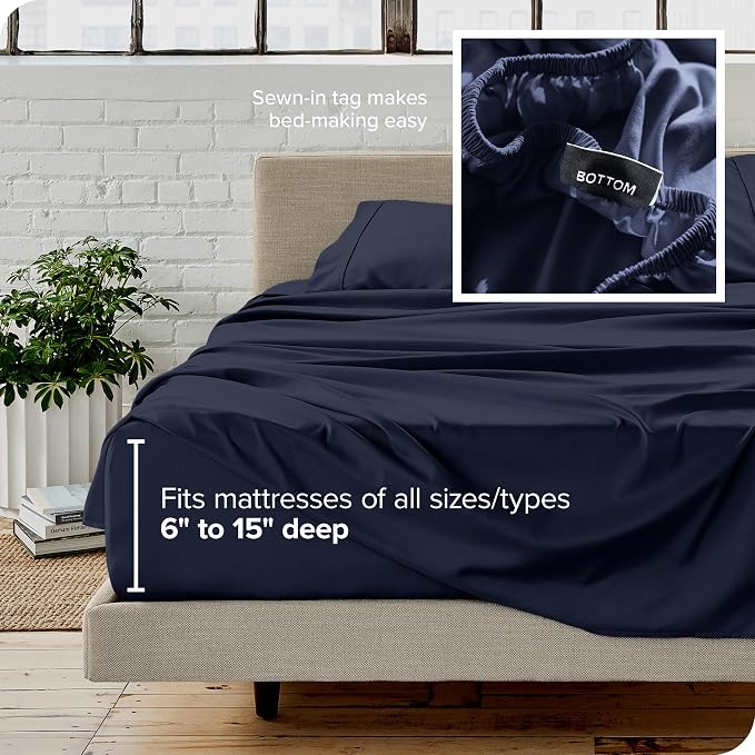 Bare Home Twin XL Sheet Set - Image 5
