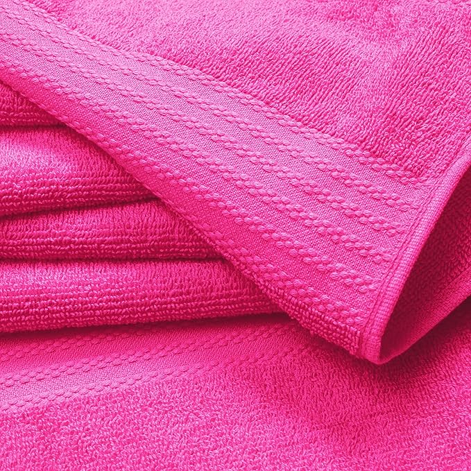 GLAMBURG Ultra Soft 8-Piece Towel Set - Image 2