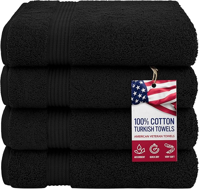 American Veteran Towel, 100% Cotton Turkish Bath Towels by AmericanVeteranTowel
