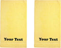 Personalize Your Towels with Custom Embroidery: Names, and Initials. Perfect by Ephesos