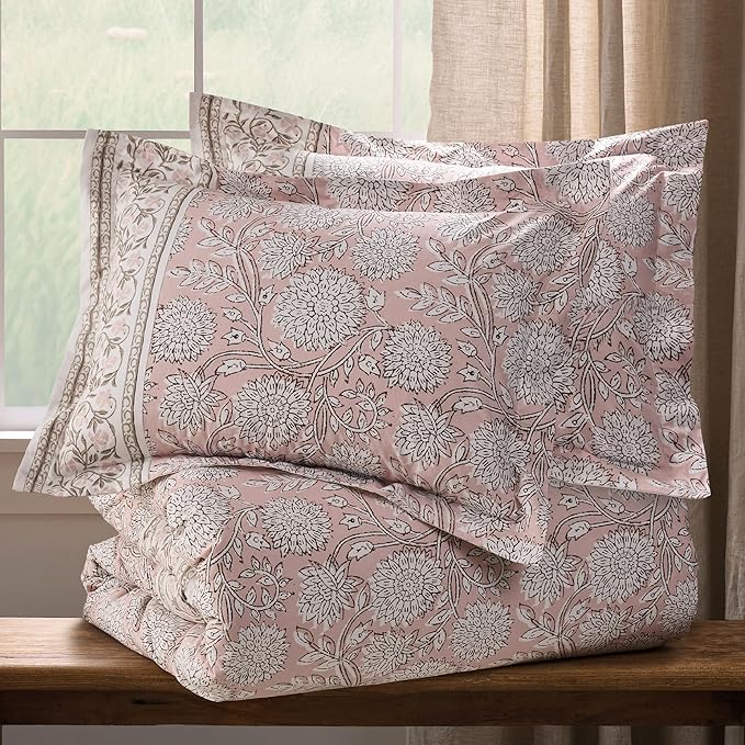 Levtex Home Adare Blush Reversible King/Cal King Comforter Set - Image 3