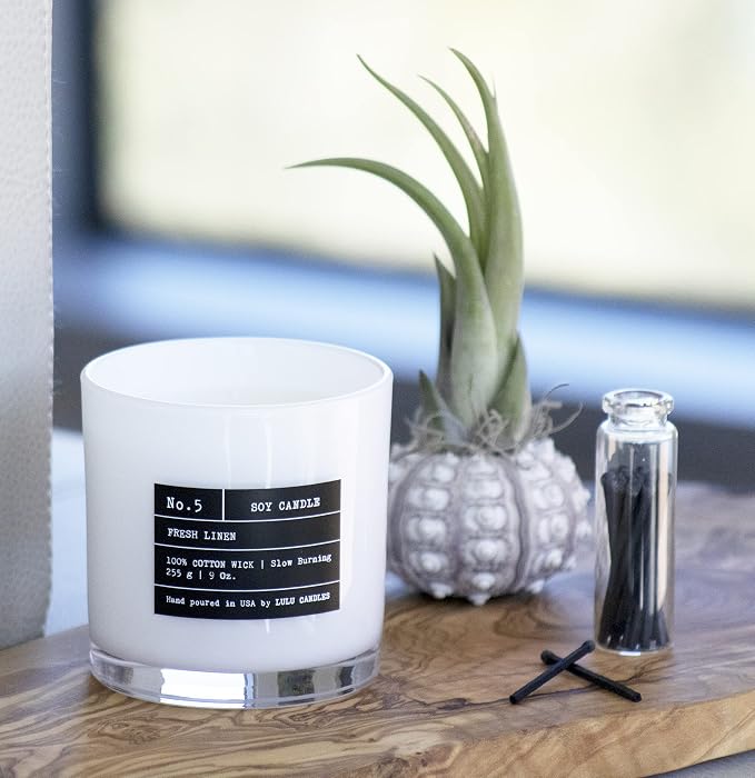 Lulu Candles | Amber, Rose & Sheer Musk II | Luxury Scented Soy Jar Candle | - Image 3