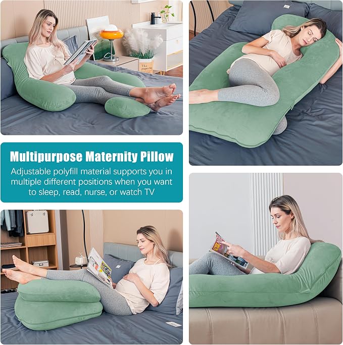 Cute Castle Pregnancy Pillows, Soft U-Shape Maternity Pillow - Image 7