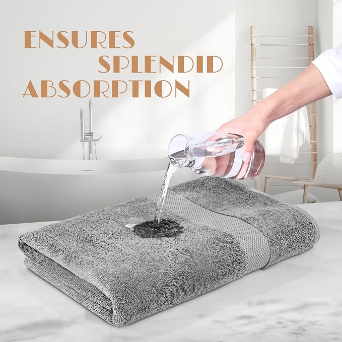 Luxury Soft Bath Sheet Towels Set - Image 5