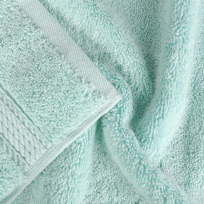SUPERIOR Egyptian Cotton Pile Bath Sheet Set of 2, Ultra Soft Luxury Towels - Image 5