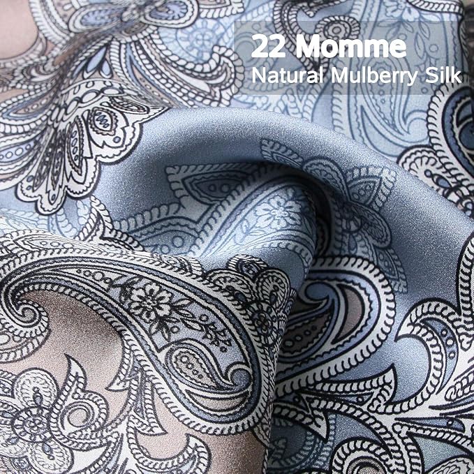 MANSPHIL 100% Mulberry Silk Pillowcase 2 Pack - Image 3