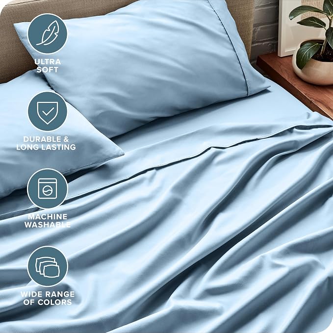 Bare Home Queen Sheet Set - Image 4