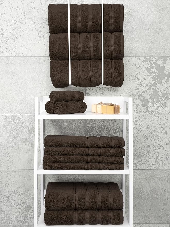 American Soft Linen Luxury 4 Piece Bath Towels, 600 GSM 100% Cotton Turkish - Image 7