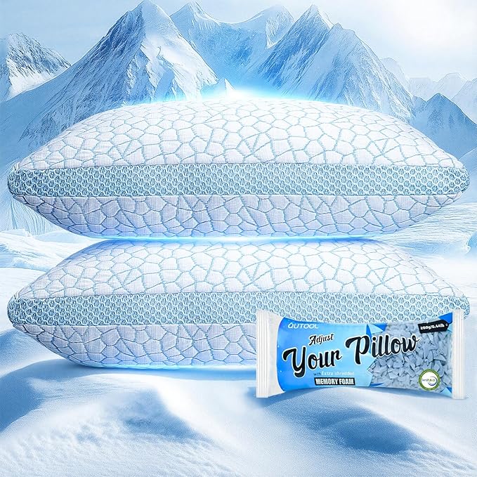 QUTOOL Double Sided Cooling Pillow by QUTOOL
