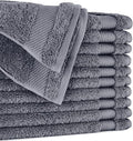 BIOWEAVES 100% Organic Cotton 700 GSM Plush Washcloths 13" x 13" GOTS Certified by BIOWEAVES