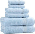 Superior Egyptian Cotton 6-Piece Towel Set, Bathroom Essentials, Towels by SUPERIOR