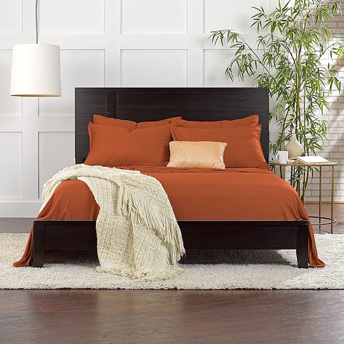 Queen Pillowcases by Pure Bamboo, Genuine 100% Organic Viscose Derived from - Image 6