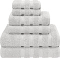 American Soft Linen Luxury 6 Piece Towel Set, 2 Bath Towels 2 Hand Towel 2 by AmericanSoftLinen