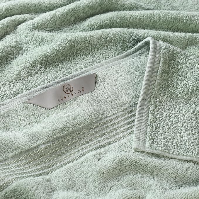 Superior Egyptian Cotton 9-Piece Towel Set, Guest Bath Decor Essentials - Image 5