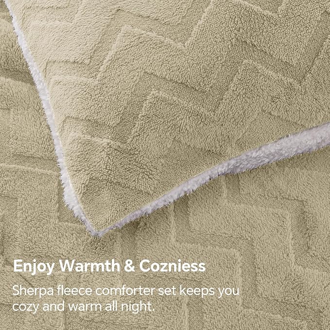 BEDELITE Fluffy King Size Comforter Set - Image 5