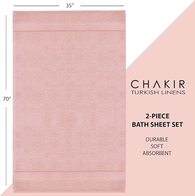 Chakir Turkish Linens, 100% Cotton Premium Quality Turkish Bath Sheets - Image 5