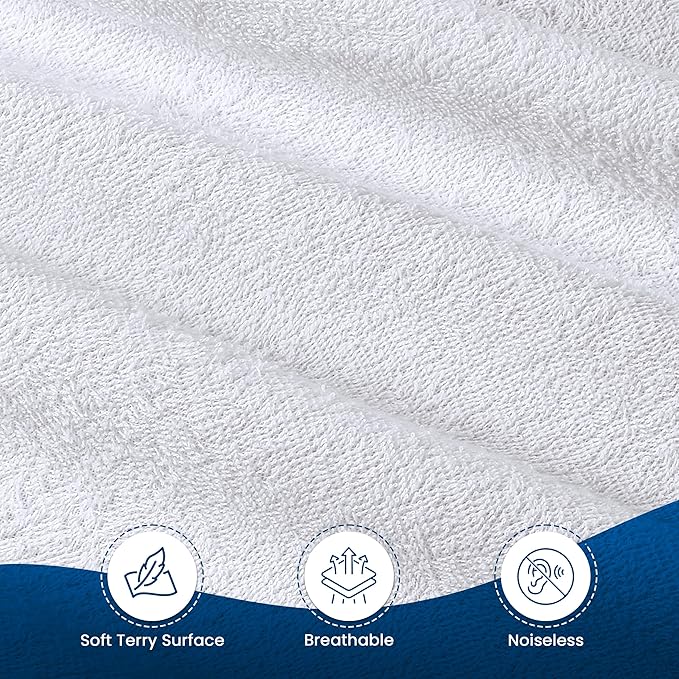Twin XL Size Mattress Protector Waterproof 14 Pack, Premium 200 GSM Terry - Image 8