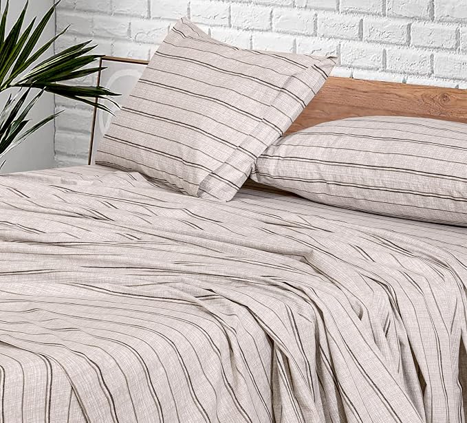 RUVANTI 100% Cotton Sheets – California King Percale Bedding, Cooling & - Image 7