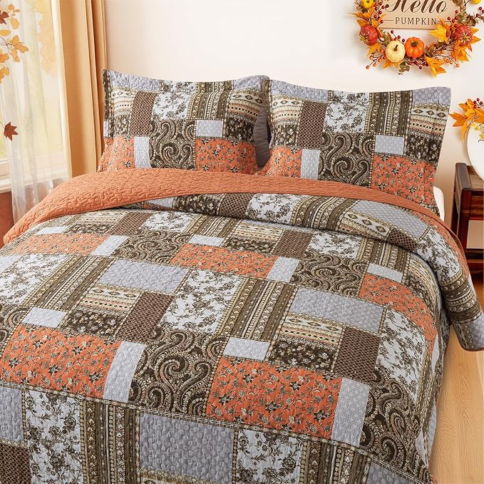 BEDIFANY Cotton California King Size Quilt - Image 3