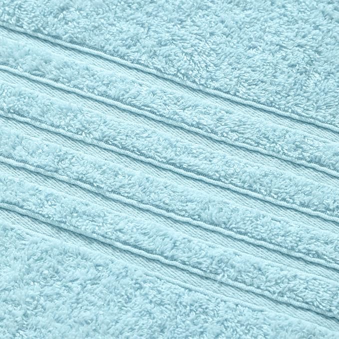 Aibaser Towels - Premium 100% Cotton Bath Towels Set, Lightweight and High - Image 7