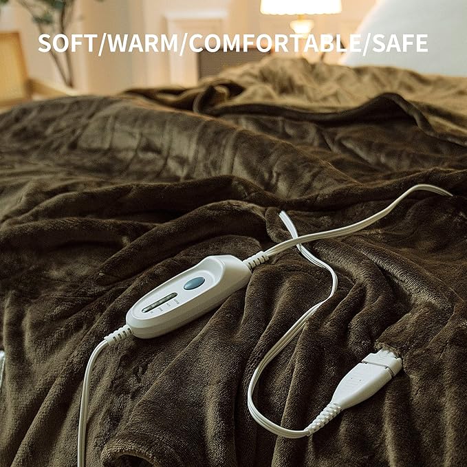 JET'S HOME Heated Blanket King 100"x90" - Image 5