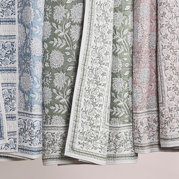 Levtex Home Adare Sage Reversible King/Cal King Quilt Set - Image 7