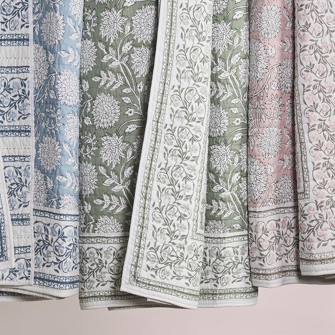 Levtex Home Adare Blue Reversible King/Cal King Quilt Set - Image 9