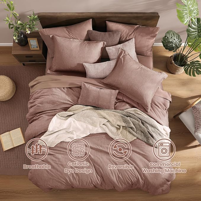 Monbix Queen Comforter Set - Image 5