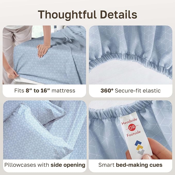 California Design Den King Size Sheet Set - Image 5