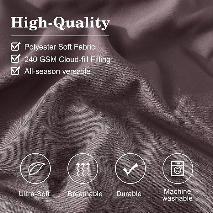 Monbix California King Size Comforter Set - Image 5