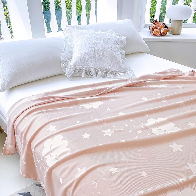 AmyHomie Cooling Blanket for Kids, Soft Comfy Summer Throw Blanket for Hot - Image 5