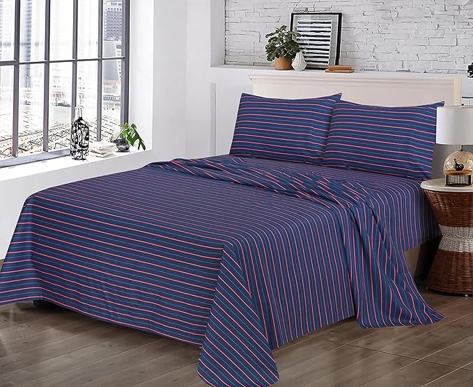 RUVANTI 100% Cotton Sheets – King Size Percale Bedding, Cooling & Breathable - Image 8
