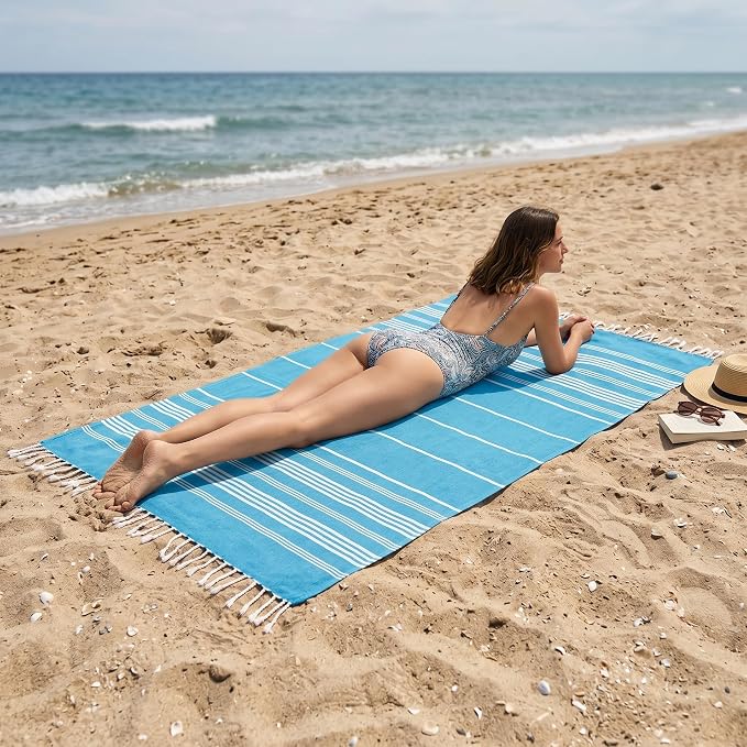 EPHESUS TOWELS Turkish Beach Towel - Image 3