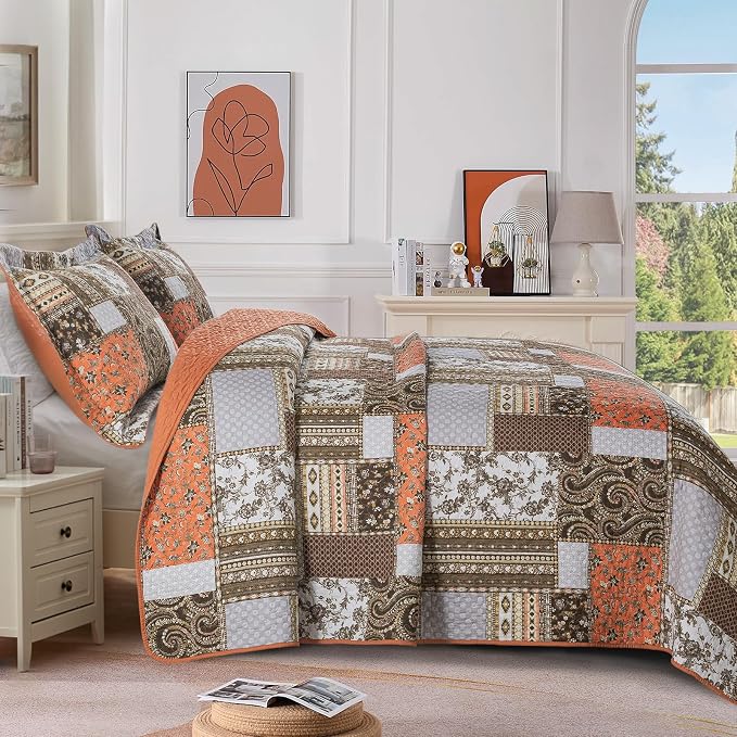 BEDIFANY Cotton California King Size Quilt - Image 9