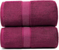 Fluffy Cotton Bath Towels Set650GSM, 2-Piece Set, Thickened and Enlarged by Weierduosi