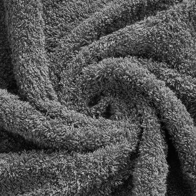 Aibaser Towels - Premium 100% Cotton Bath Towels Set, Lightweight and High - Image 7