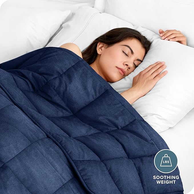 Bare Home Weighted Blanket Twin or Full Size 15lb - Image 2