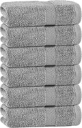 White Classic Light Gray Hand Towels by WhiteClassic