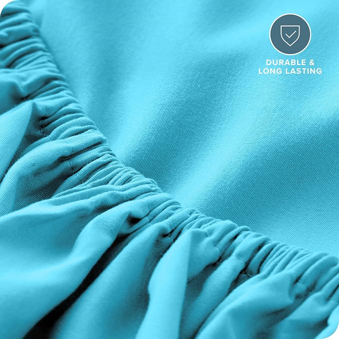 Bare Home Fitted Bottom Sheet Twin Size - Image 5