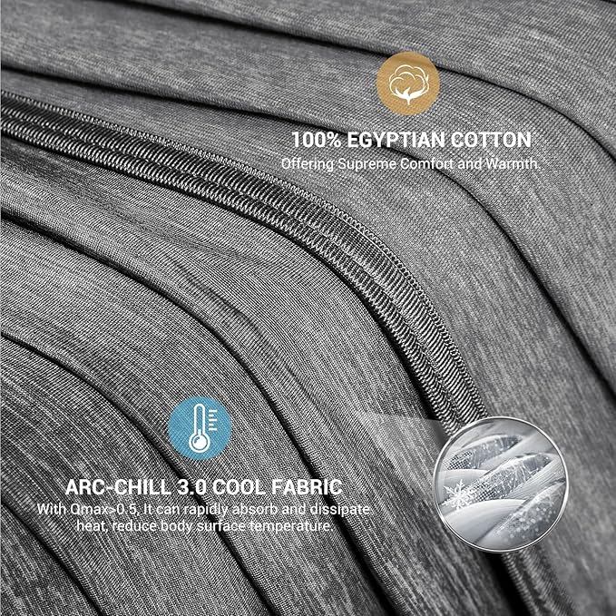 Elegear Revolutionary Cooling Blanket Twin, Absorbs Heat to Keep Body Cool - Image 4