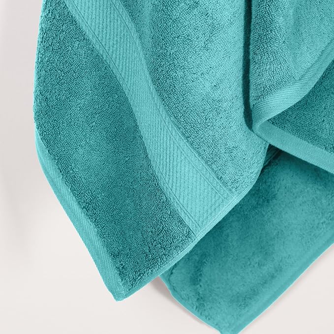 Superior Egyptian Cotton Pile Bath Towel Set of 2, Ultra Soft Luxury Towels - Image 3