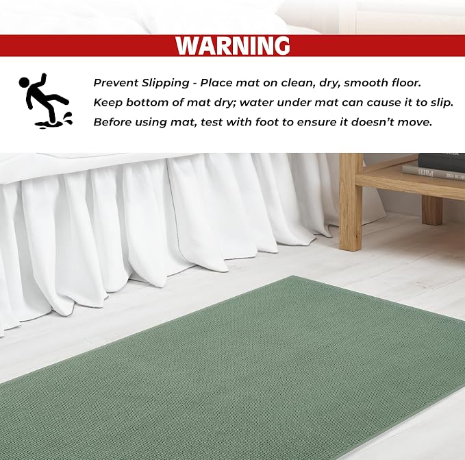 Cotton Paradise 100% Cotton Non Slip Bath Mats - Image 6