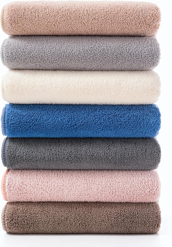sakano 6-Piece Microfiber Bath Towel Set - Image 8