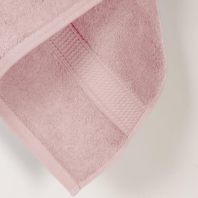 SUPERIOR Egyptian Cotton Pile Bath Towel Set of 2, Ultra Soft Luxury Towels - Image 4