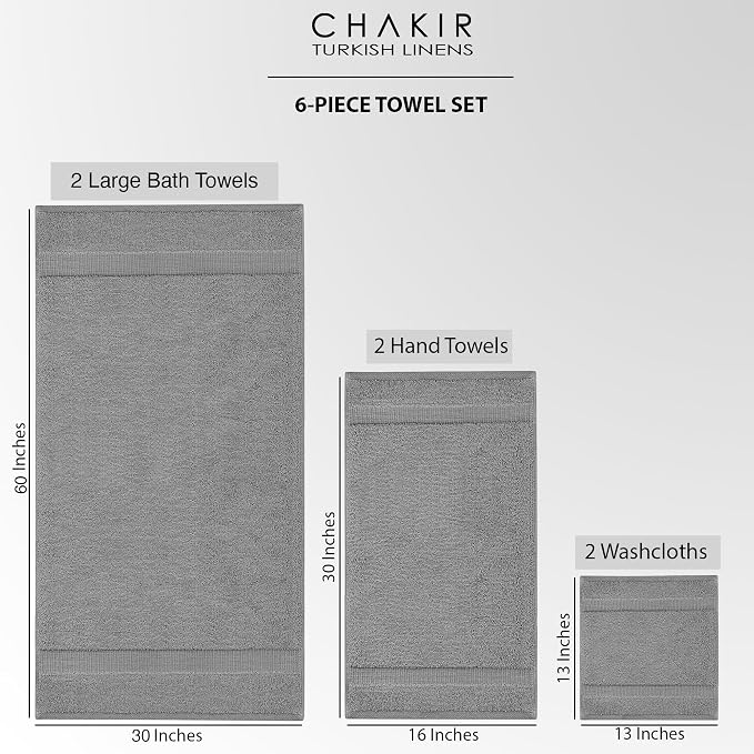 Chakir Turkish Linens 100% Cotton Premium Turkish Towels - Image 6